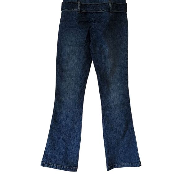 Solid Denim Y2K Charlie's Angeles Style Belted Jumpsuit - Picture 6 of 10